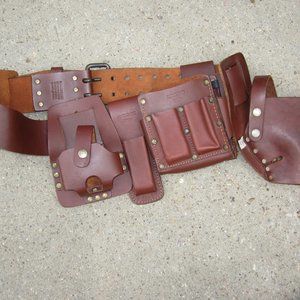 SADDLE MATE UTILITY LEATHER BELT ACC